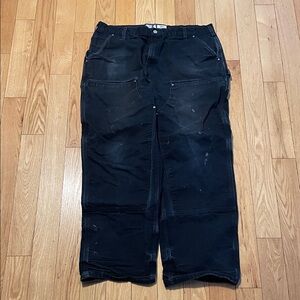 Carhartt Men's Black Cargo Pants